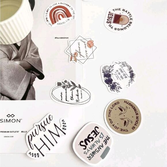 Christian Bible Verse Inspirational Stickers - Picture 2 of 5